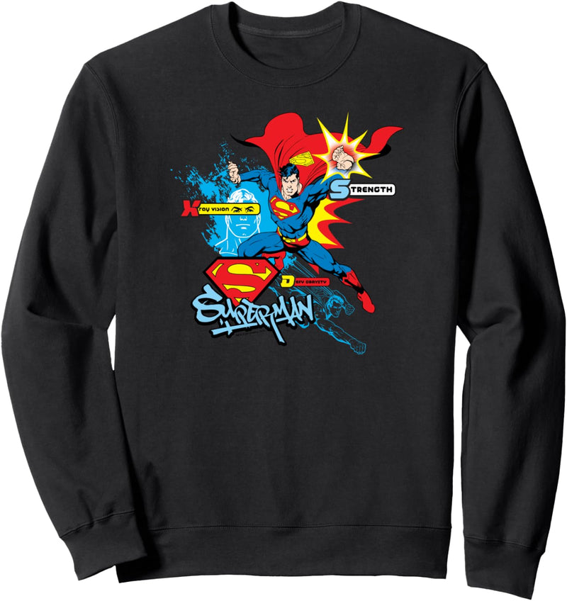 Superman Abilities Sweatshirt