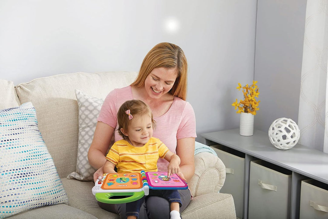 VTech Baby Mein 100-Wörter-Buch – Interaktives Bilderbuch zum Lernen erster Wörter mit 12 bilinguale