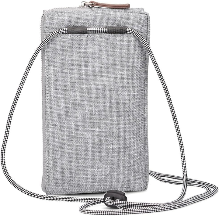 Zwei Handytasche zum Umhängen Olli OP30 Smartphone-Etui 19 x 11 cm, Kleingeldfach + 4 Kartensteckfäc