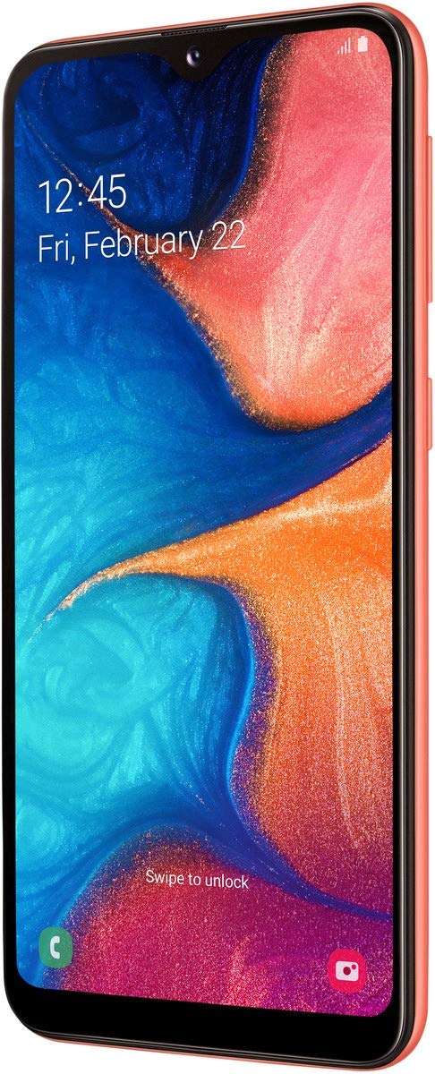 Samsung Galaxy A20e Smartphone (14.82cm (148.2 mm) 5.8 Zoll) 32GB interner Speicher, 3GB RAM, Dual S