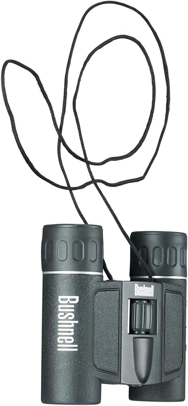 Bushnell - Powerview - 10x25 - Schwarz - Porroprisma - Kompaktes Fernglas - Vogelbeobachtung - Sight
