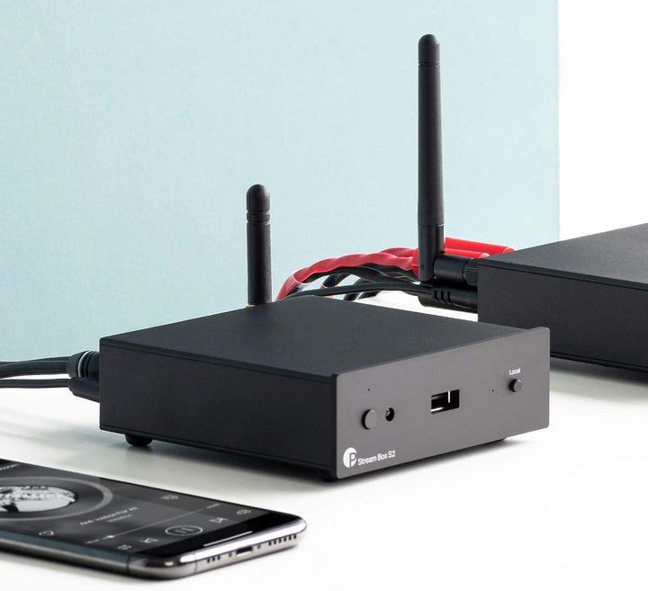 Pro-Ject Stream Box S2 (Schwarz), Schwarz