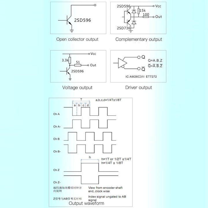 Inkrementalkabel-Encoder, Seilzug-Encoder DC8-24V Lineare Wegmessung Effizient für Zylinder
