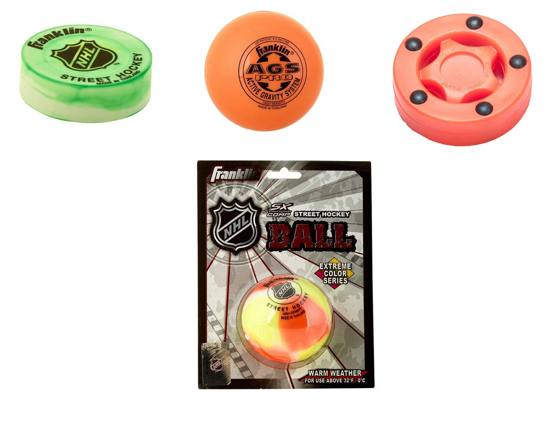 Franklin, Base Streethockey Ball & Puck Set Standard