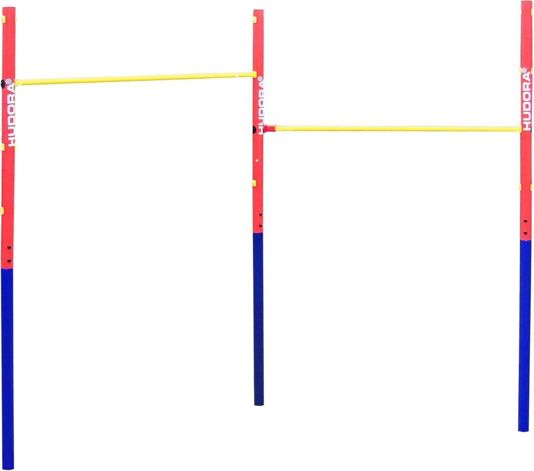 HUDORA Turnreck Fabian Standard/Pro - einfache/doppelte Turnstange für Kinder & Erwachsene & Nestsch