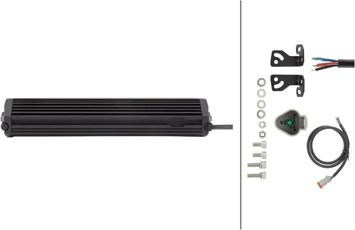 HELLA - LED-Fernscheinwerfer - Valuefit LBE-320 - ECE-R10/ECE-R7/ECE-R11/ECE-R112/E9 230 - 1FE 358 1