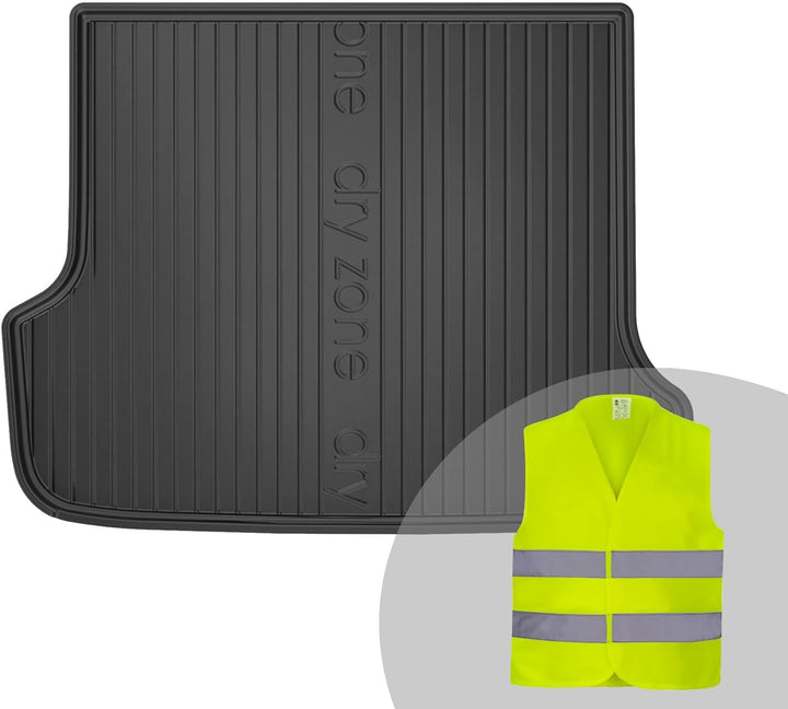 FROGUM DryZone Gummimatte Ganzjährige Praktische Auto Kofferraummatte Kofferraumwanne passend für Vo