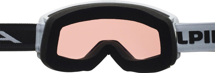 Alpina Unisex Narkoja Q Skibrille (1er Pack) Einheitsgrösse Weiss-Rosa, Einheitsgrösse Weiss-Rosa