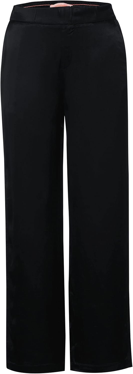 Street One Damen Satinhose 38W / 32L Schwarz, 38W / 32L Schwarz
