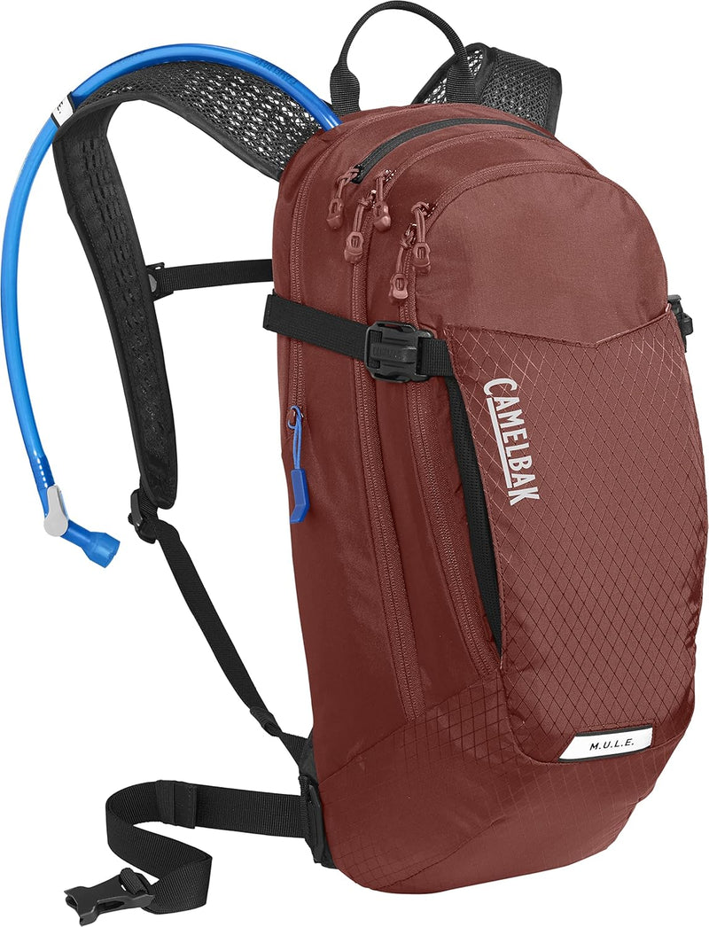 Camelbak MULE Hydration Packung mit 12 100 oz Brick Baked/Schwarz, Brick Baked/Schwarz