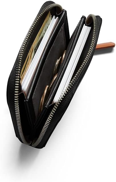 Bellroy Folio Mini – (Geldbörse, Münzbeutel) - Black Schwarz, Schwarz