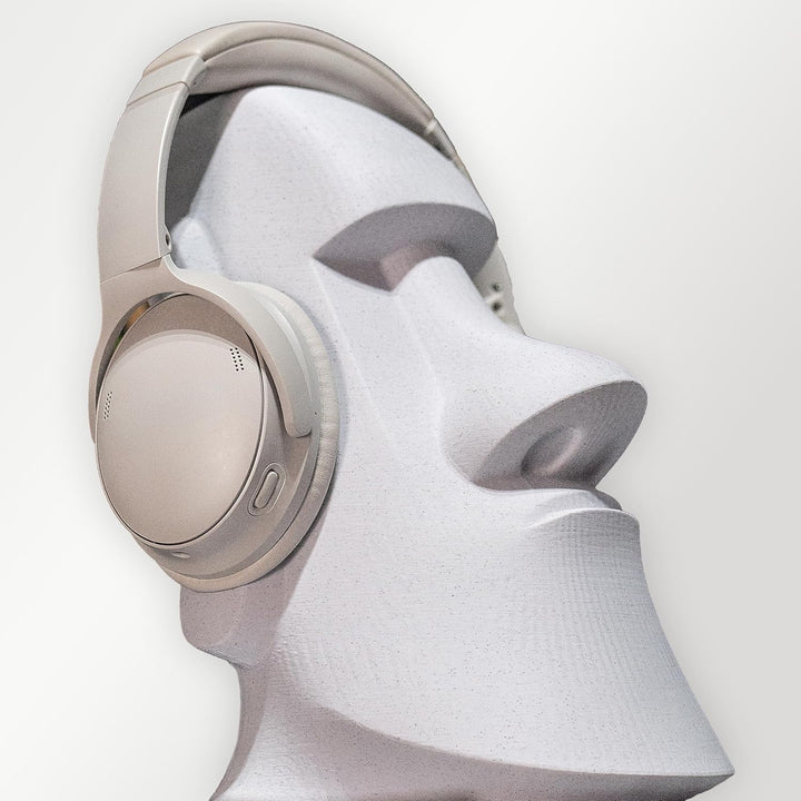 Moai Kopfhörerhalter – Kopfhörer Ständer & Headset Halter für Gaming, Schreibtisch & Büro, stylische