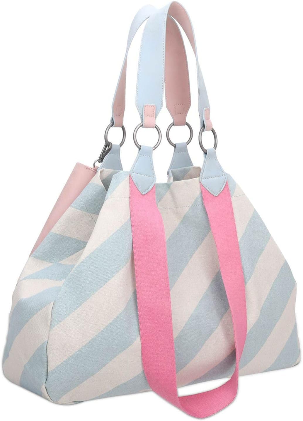 Fritzi Izzy Ice Canvas Shopper Handtasche Henkeltasche Schultertasche Pool Party