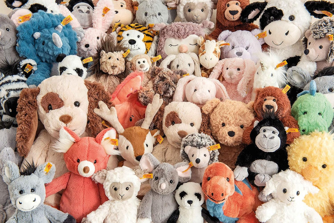 Steiff Kuscheltier Dinkie Esel, Süsses Stofftier mit Kunststoffaugen, Kinder, Jungen & Mädchen, Soft