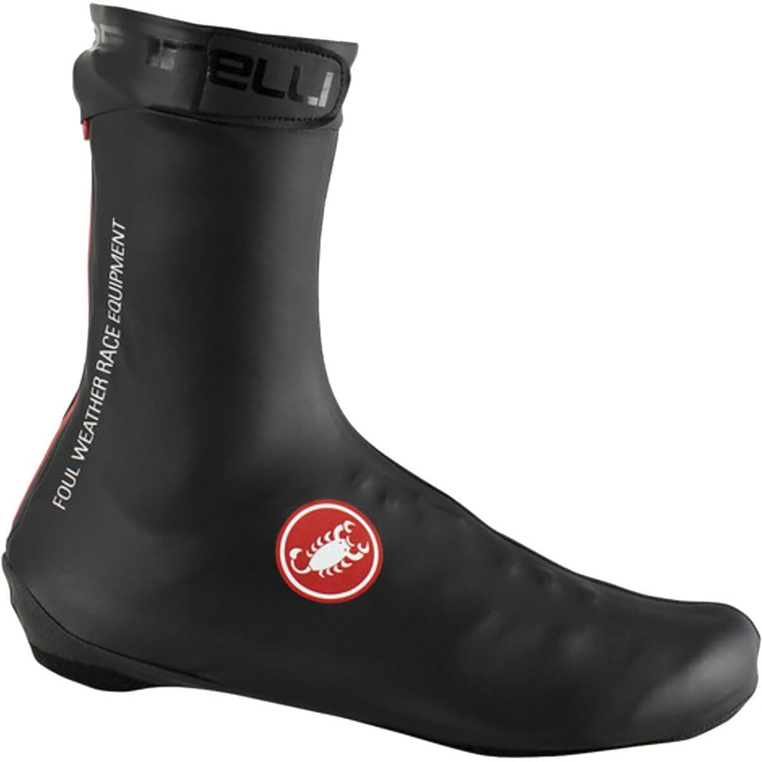 castelli Men's PIOGGIA 3 SHOECOVER Shoe Covers, Black, XXL