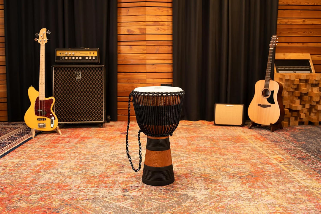Meinl Percussion ADJ3-L+BAG Djembe, Earth Rhythm Series (Large), 30,48 cm (12 Zoll) Durchmesser, ink