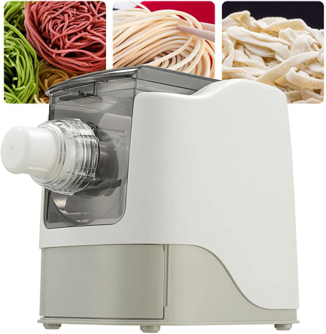 260W Pastamaker Vollautomatisch,Profi Elektrische Nudelmaschine mit 13 Sätze Messerform Pasta Maker