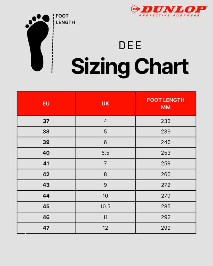 Dunlop Stiefel Dee, Schwarz