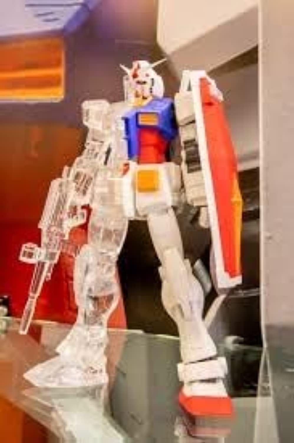 BANPRESTO Mobile Suit Gundam Statue Internal Structure RX-78-2 Gundam Weapon Ver. H 14 cm