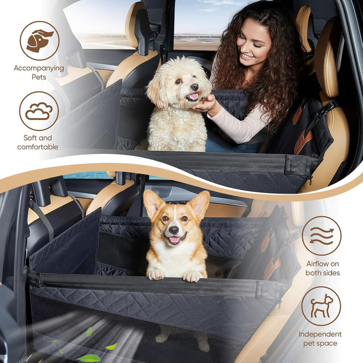 Extra Stabiler Hunde Autositz, Wasserdichter Hundeautositz