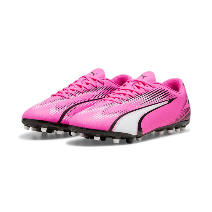 PUMA Herren Ultra Play Mg Fussballschuh 40.5 EU Poison Pink Puma White Puma Black, 40.5 EU Poison Pi