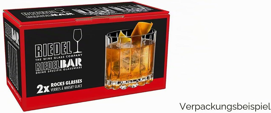 RIEDEL Drink-Specific Glassware Rocks Glas, 255 ml, 2 Stück, transparent Felsen, Felsen