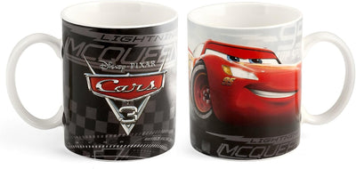 Home Disney Cars Mug Wecker Set, Porzellan, rot, Einheitsgrösse, 2