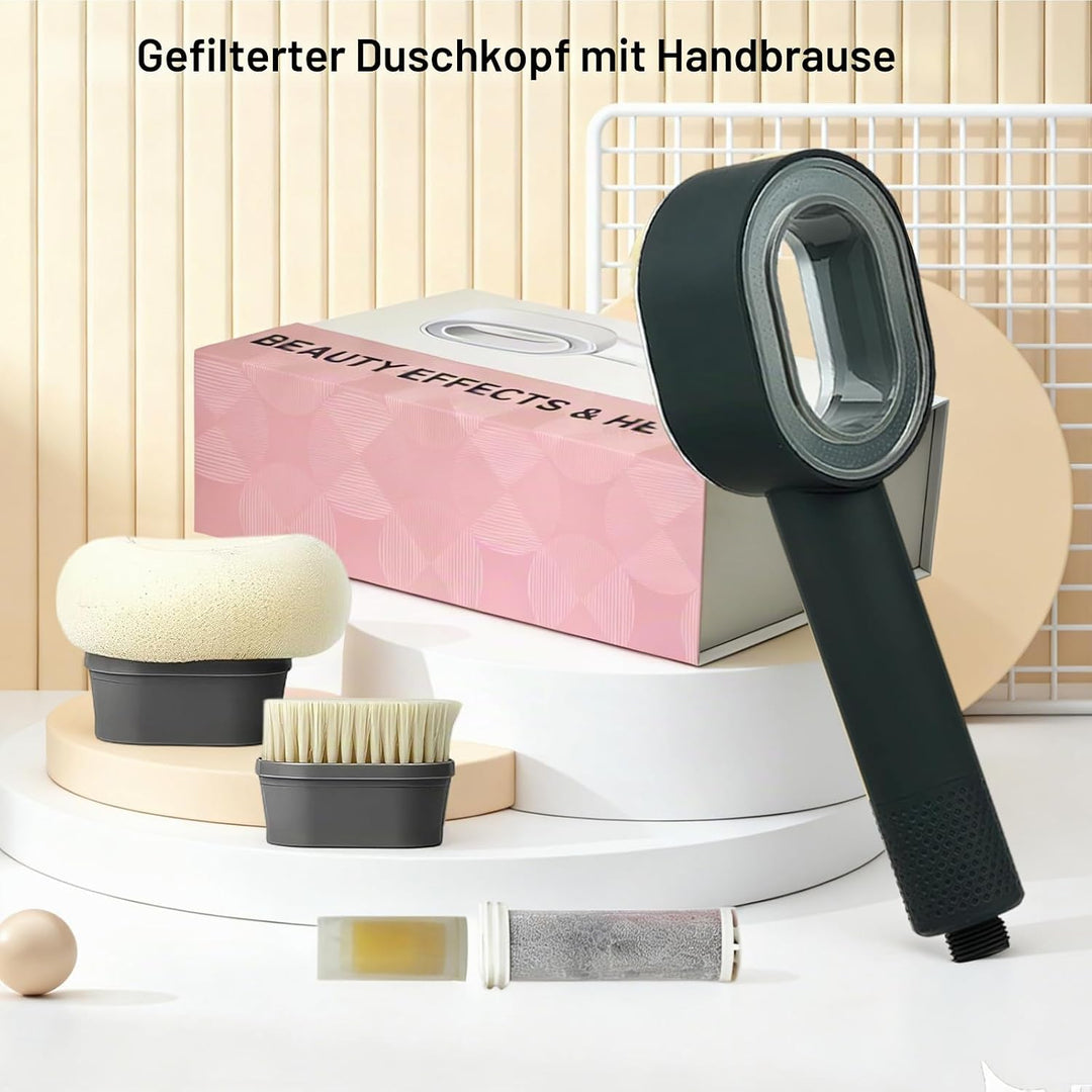 Filtersonic 3 In 1 Duschkopf Doodle Hochdruck Duschkopf Mit Filter, Duschkopf Filter Gegen Kalk Dusc
