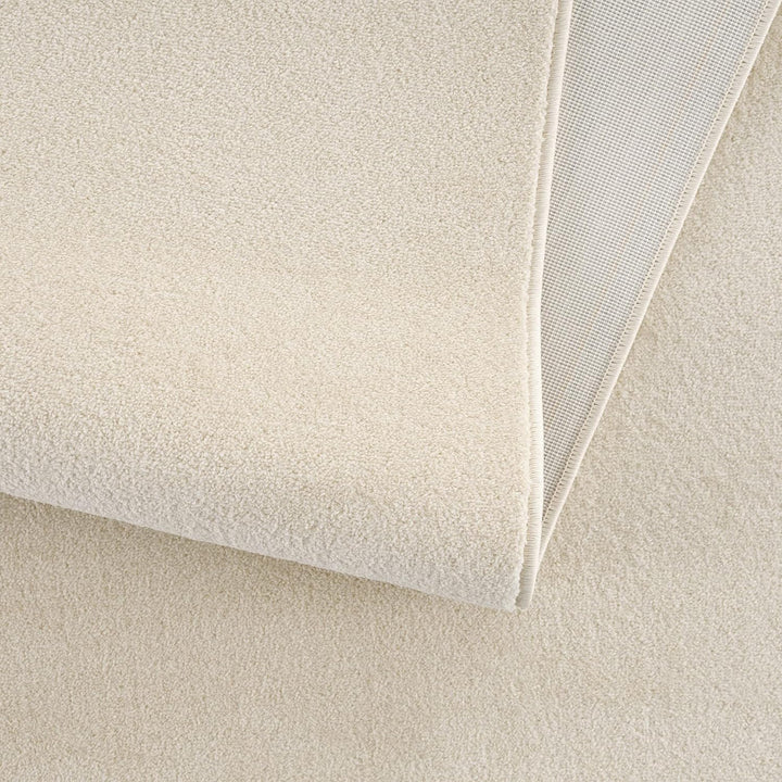 SANAT Kurzflor Teppich Wohnzimmer - Uni Modern Teppiche fürs Schlafzimmer, Arbeitszimmer, Büro, Flur