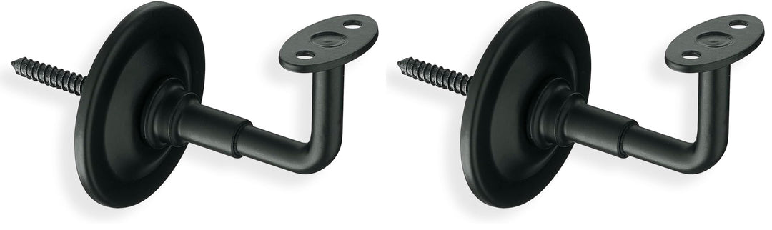 AMIG - Halterung für Geländer, Handlauf für Treppen, widerstandsfähig und robust, Wandmontage, Stahl