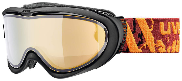 Uvex Unisex Comanche Top Skibrille Einheitsgrösse Black Mat, Einheitsgrösse Black Mat