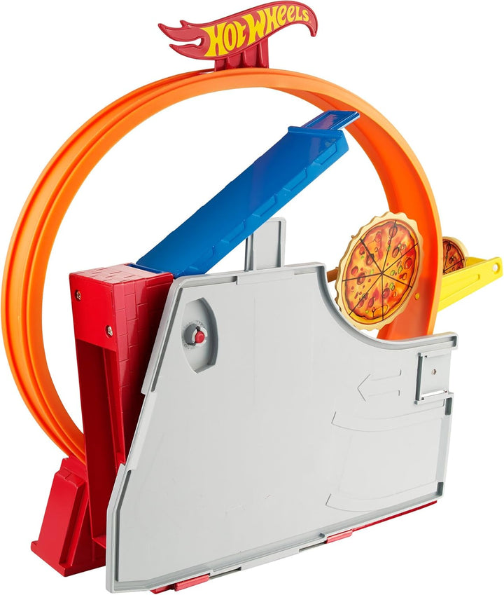 Hot Wheels City Deluxe Play Set - Speedy Pizza (Bgj05)
