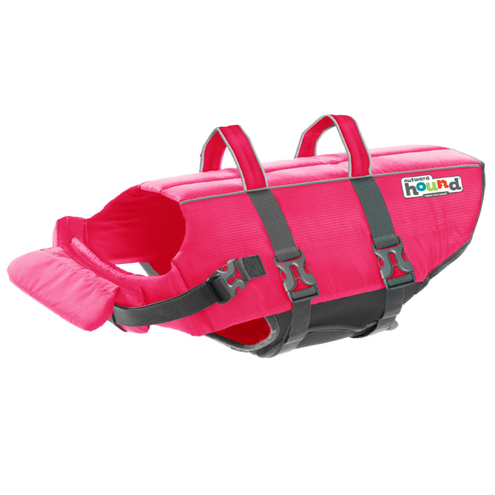 Outward Hound Granby Splash Schwimmweste für Hunde, Grösse M, Pink Granby (Flotation) Medium (Chest