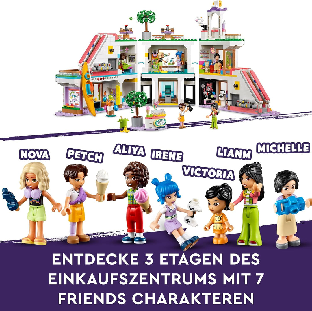 Lego Friends Heartlake City Kaufhaus, Puppenhaus-Spielzeug für Mädchen und Jungen, Set mit Figuren,