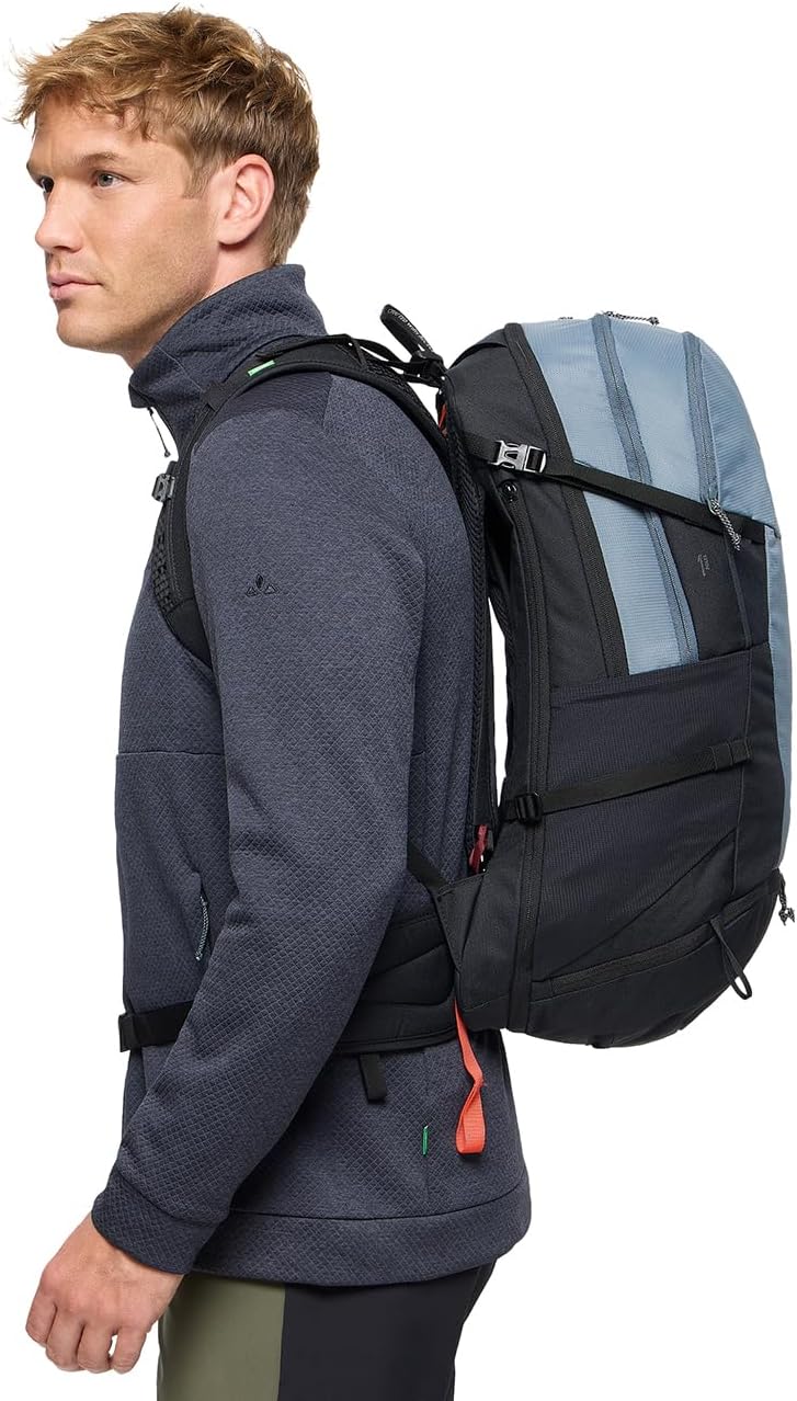 VAUDE Wanderrucksack Wizard 30+4, wasserabweisender Rucksack Damen & Herren, komfortabler Trekkingru