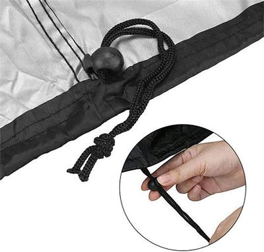 TopHomer Kaninchenstall Abdeckung Universell 122 cm Strapazierfähiges 210D-Oxford-Tuch Outdoor Kanin