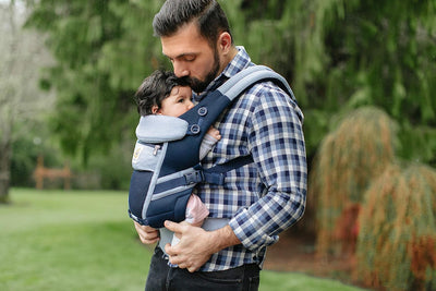 Ergobaby Babytrage für Neugeborene ab Geburt, Baby Tragesystem Adapt Cool Air Mesh, Babytragetasche