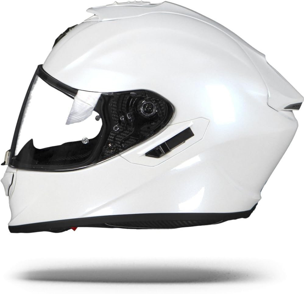 Scorpion Motorradhelm EXO-1400 AIR OLID Matt Schwarz S M durchsichtig, M durchsichtig