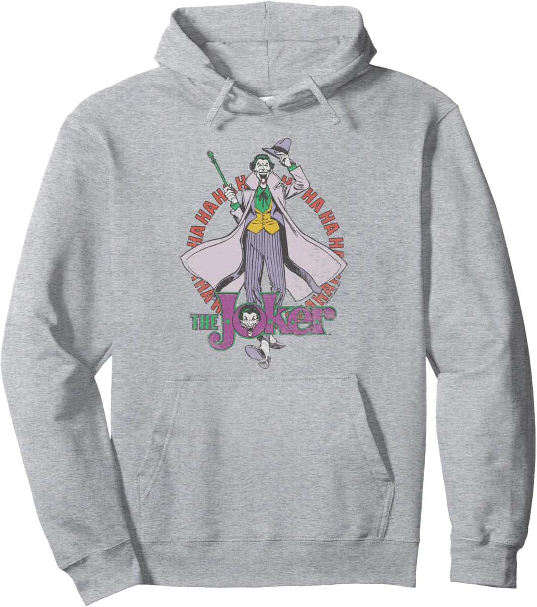Batman the Joker Maniacal Pullover Hoodie