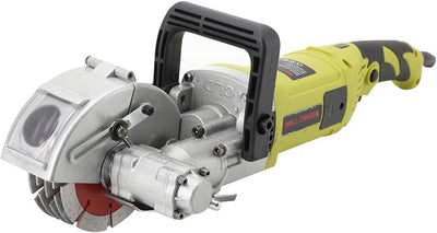 YILIKISS 4000W Elektrische SchlitzfräSe Mauernutfräse Mauerfräse Wandfräse MauernutfräSe Maschine Ma