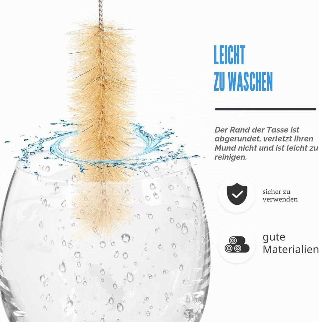 DOITOOL 2 Stück Whiskygläser Neuheit Getränkegläser Rum Felsen Glas Klarglas Cocktailbecher Weltkart