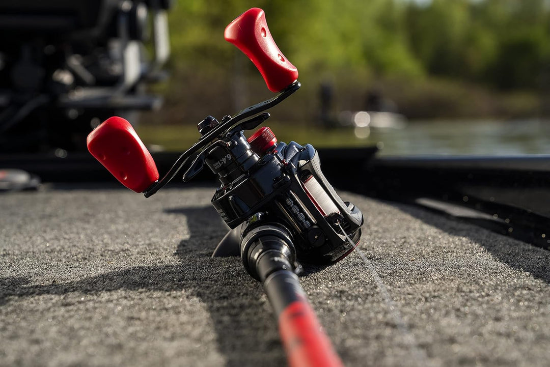 Abu Garcia Black Max & Max X Köderrolle mit niedrigem Profil Max X (neues Modell) Left-Handed - Box
