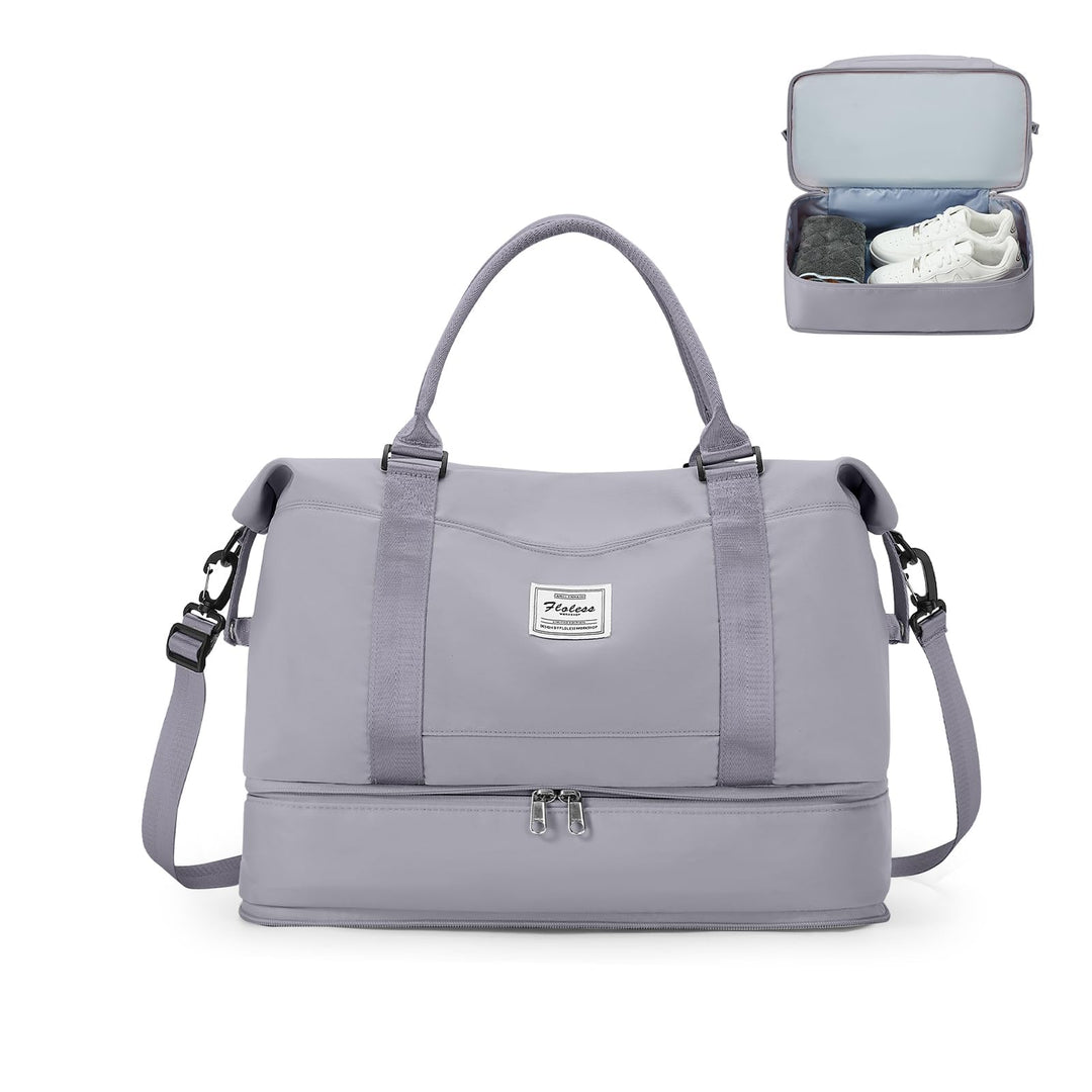 SEAFEW Reisetasche Klein, 40x20x25 Ryanair Handgepäck Tasche für Flugzeug Weekender Sporttasche Dame