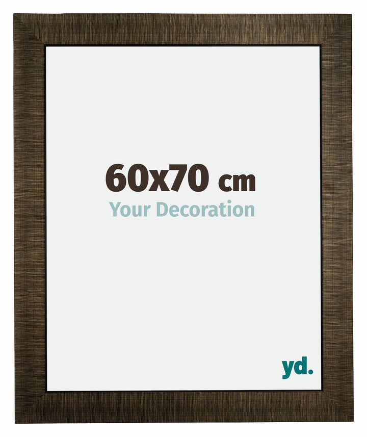 yd. Your Decoration - Bilderrahmen 60x70 cm - Bilderrahmen aus Holz mit Acrylglas - Antireflex - Aus