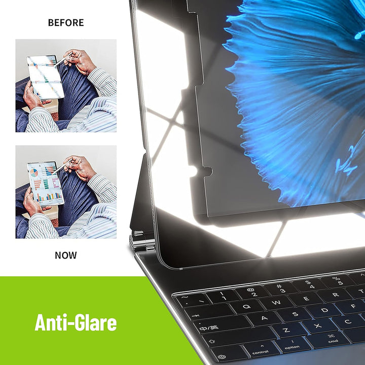 Paper-Feel Pro (4. Gen, magnetisch) für Microsoft Suface Go 4, 3 & 2 - Matte TPU-Folie zum Schreiben