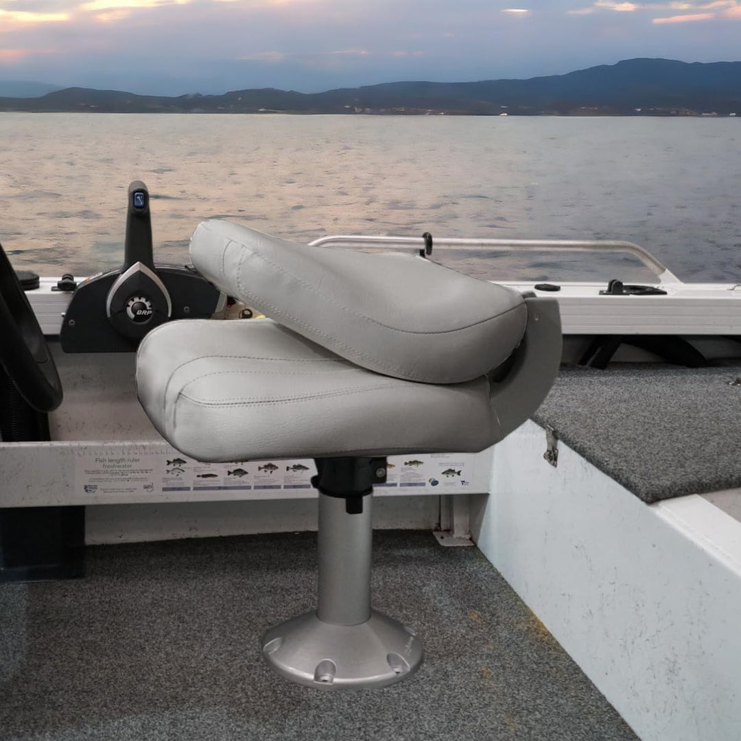 Oceansouth Sirocco Klappsitz für Boote Grau, Grau