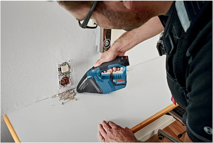 Bosch Professional 12V System Akku Staubsauger GAS 12V (0,35L Behältervolumen, 0,87kg, ohne Akkus un