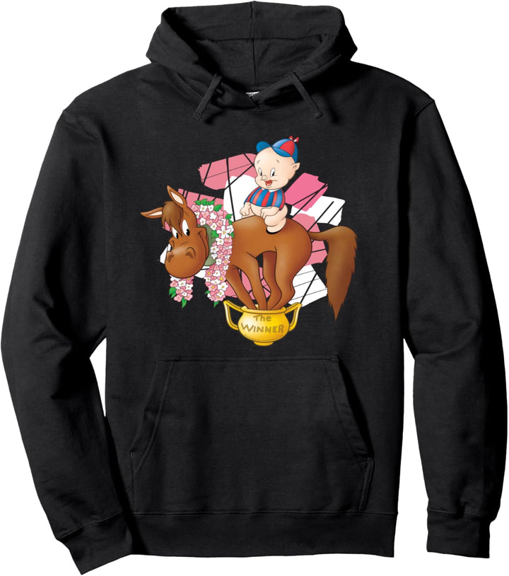 Looney Tunes Porky Pig The Winner Pullover Hoodie
