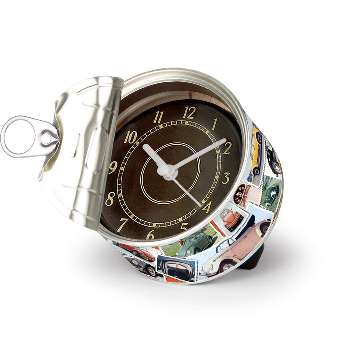 BRISA VW Collection - Volkswagen Tisch-Uhr MyClock Magnet-Uhr Personalisierbar mit VW Käfer Motiv Br