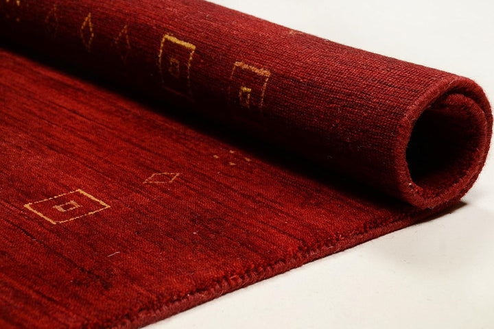 Moderner Gabbeh Teppich | Nachhaltig handgefertigt aus 100% Schurwolle mit Wollsiegel und Rugmark |